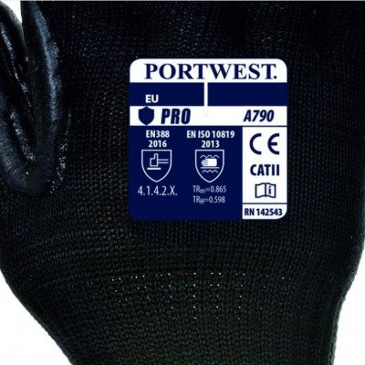 ПЕРЧАТКИ АНТИВИБРАЦИОННЫЕ PORTWEST CERVA  ATTHIS , рукавички антивібраційні , робочі рукавиці антивібраційні