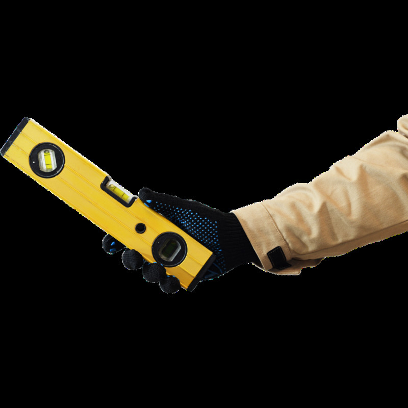 Перчатки робочие с пвх точкой , цвет черній , рукавички робочі з пвх крапкою, колір чорний