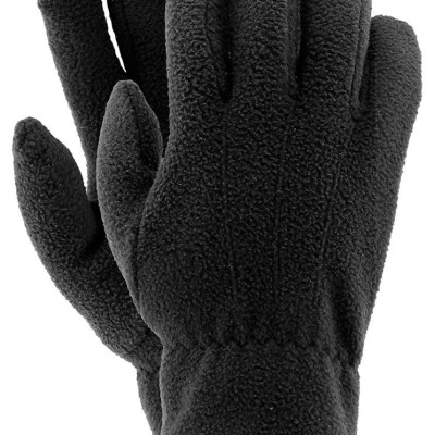 Рукавиці флісові RPOLAREX B, рукавички зимові, рукавички фліс чорні REIS POLAND RPOLAREX B
