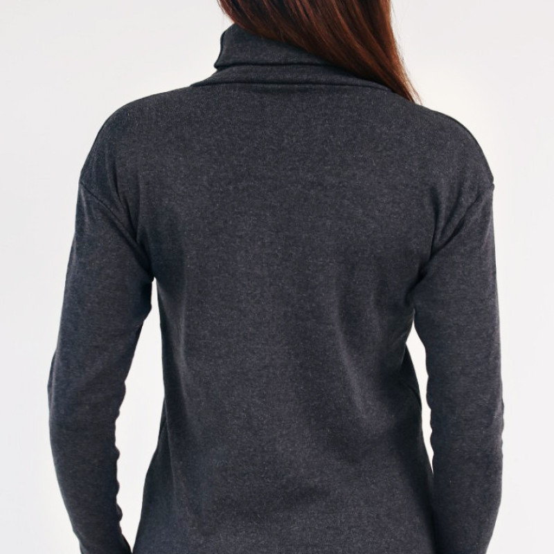 Гольф утеплений жіночий оливковий , 80б/в 20пє, гольф зимний цвет темно серый