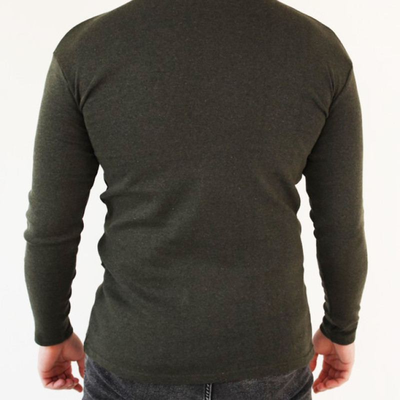 Гольф утеплений оливковий, 80б/в 20пє, гольф чоловічий зимовий цвіт оливкової ХАКИ