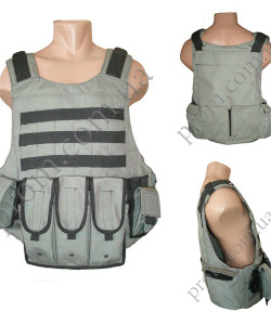 Жилет-розвантаження з MOLLE 'Панцир' сірий