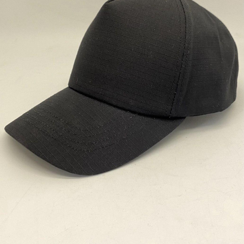 Кепка літня рипстоп, колір чорний, кепка чорна рип-стоп