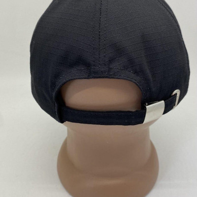 Кепка літня рипстоп, колір чорний, кепка чорна рип-стоп