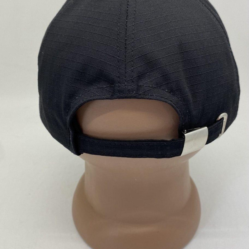 Кепка літня рипстоп, колір чорний, кепка чорна рип-стоп