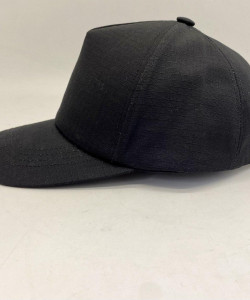 Кепка літня рипстоп, колір чорний, кепка чорна рип-стоп