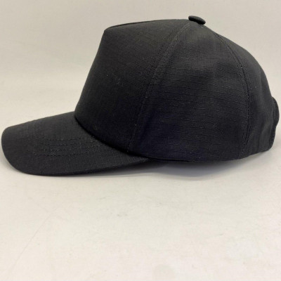 Кепка літня рипстоп, колір чорний, кепка чорна рип-стоп