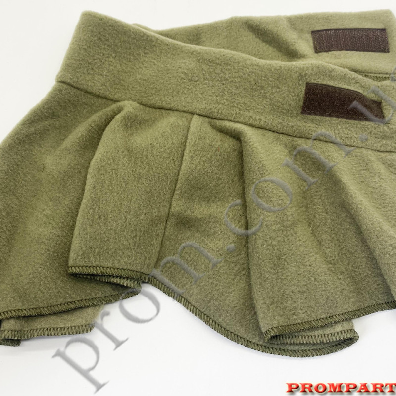 Манішка флисова, колір оливи