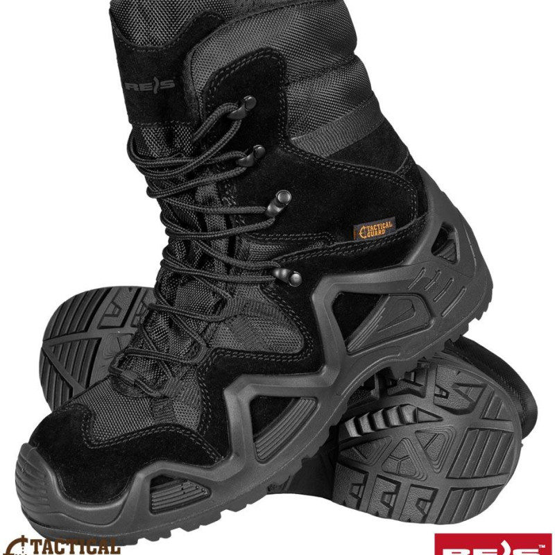 Черевики тактичні чорний TACTICAL GUARD, берці тактичні чорні