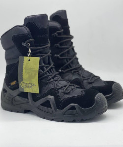 Черевики тактичні чорний TACTICAL GUARD, берці тактичні чорні