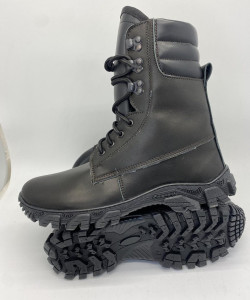 Берци ПАТРІОТ шкіряні утеплені натур. хутро , підошва Поліуретан (43 розмір)