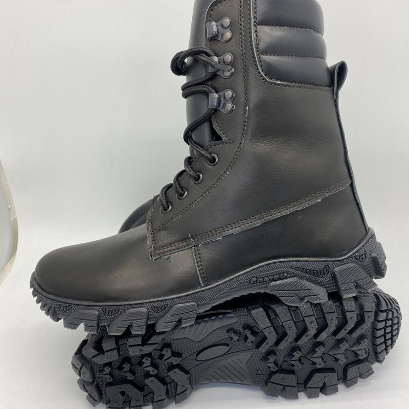 Берци ПАТРІОТ шкіряні утеплені натур. хутро , підошва Поліуретан (43 розмір)