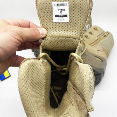 БОТІНКИ ТАКТИЧНІ VOGEL WATERPROOF OUTDOOR BOT КОЙОТ