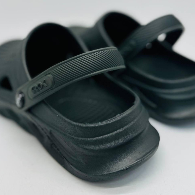 Крокси чоловічі ЄВА, колір чорний кроксі мужские ЄВА,  НОВИНКА 2023