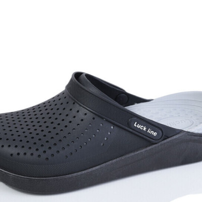 Крокси чоловічі Luck line  крокси мужские силикон  , стильные кроксы мужские, подошва пвх