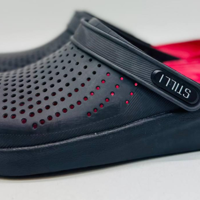 Кроксы сланцы STILLI колір чорний, шлёпанцы мужские, крокси чоловічі