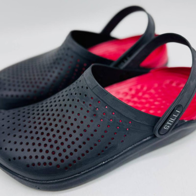 Кроксы сланцы STILLI колір чорний, шлёпанцы мужские, крокси чоловічі