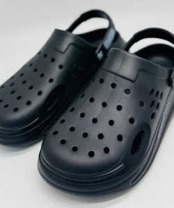 Крокси чоловічі ЕВА пенка ROKSOL , колір чорні, кроксы летние мужские черные