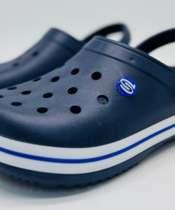 Крокси чоловічі сині PROGRESS, сланці EVA, шльопанці сланці тапочки, крокси progres