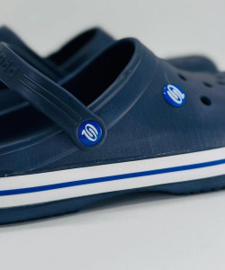 Крокси чоловічі сині PROGRESS , сланці EVA, шльопанці сланці тапочки