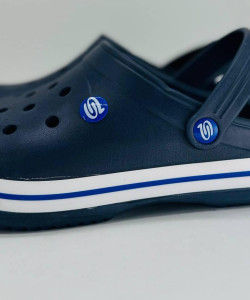 Крокси чоловічі сині PROGRESS , сланці EVA, шльопанці сланці тапочки