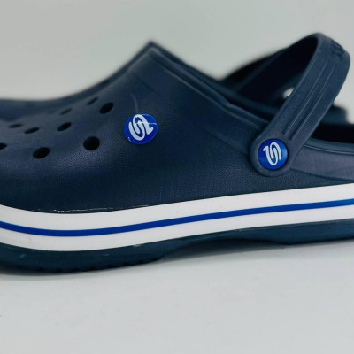 Крокси чоловічі сині PROGRESS , сланці EVA, шльопанці сланці тапочки