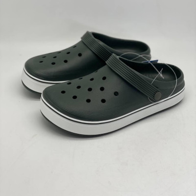 Кроксы сланцы DAGO колір хакі, шлёпанцы мужские, крокси чоловічі