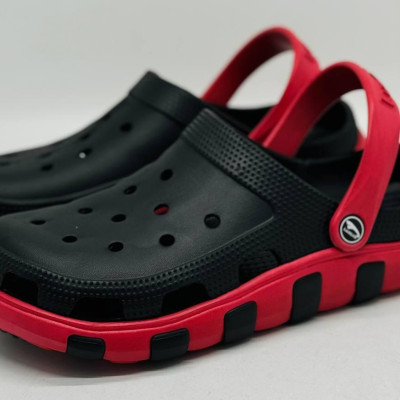 Крокси чоловічі чорні Luckline ЄВА кроксы мужские пенка , стильные кроксы мужские