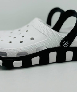 Крокси чоловічі білі Luck line мужские ЕВА , крокси сланці чоловічі