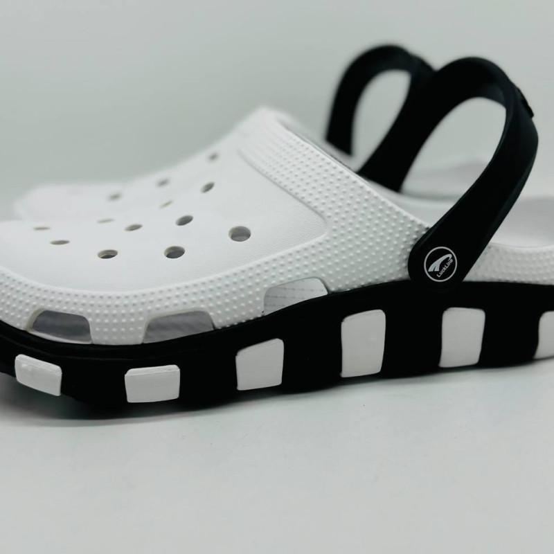 Крокси чоловічі білі Luck line мужские ЕВА , крокси сланці чоловічі