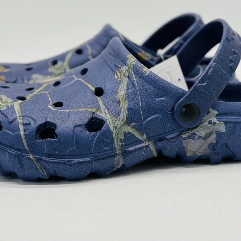 Кроксы чоловічі сині сланцы РИБАЦЮГА Q12-5, шлёпанцы мужские, крокси чоловічі traveler