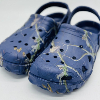 Кроксы чоловічі сині сланцы РИБАЦЮГА Q12-5, шлёпанцы мужские, крокси чоловічі traveler