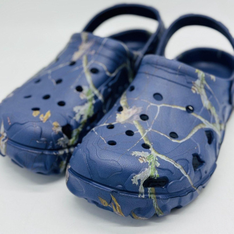 Кроксы чоловічі сині сланцы РИБАЦЮГА Q12-5, шлёпанцы мужские, крокси чоловічі traveler