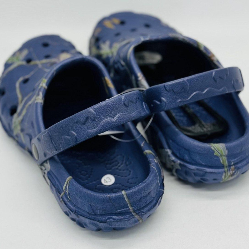 Кроксы чоловічі сині сланцы РИБАЦЮГА Q12-5, шлёпанцы мужские, крокси чоловічі traveler