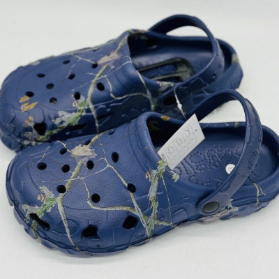 Кроксы чоловічі сині сланцы РИБАЦЮГА Q12-5, шлёпанцы мужские, крокси чоловічі traveler