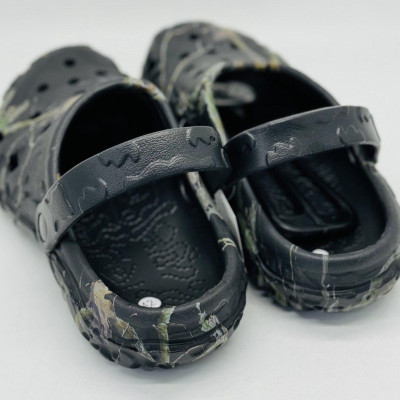 Кроксы чоловічі  колір чорний сланцы РИБАЦЮГА Q12-2  шлёпанцы мужские, крокси чоловічі traveler