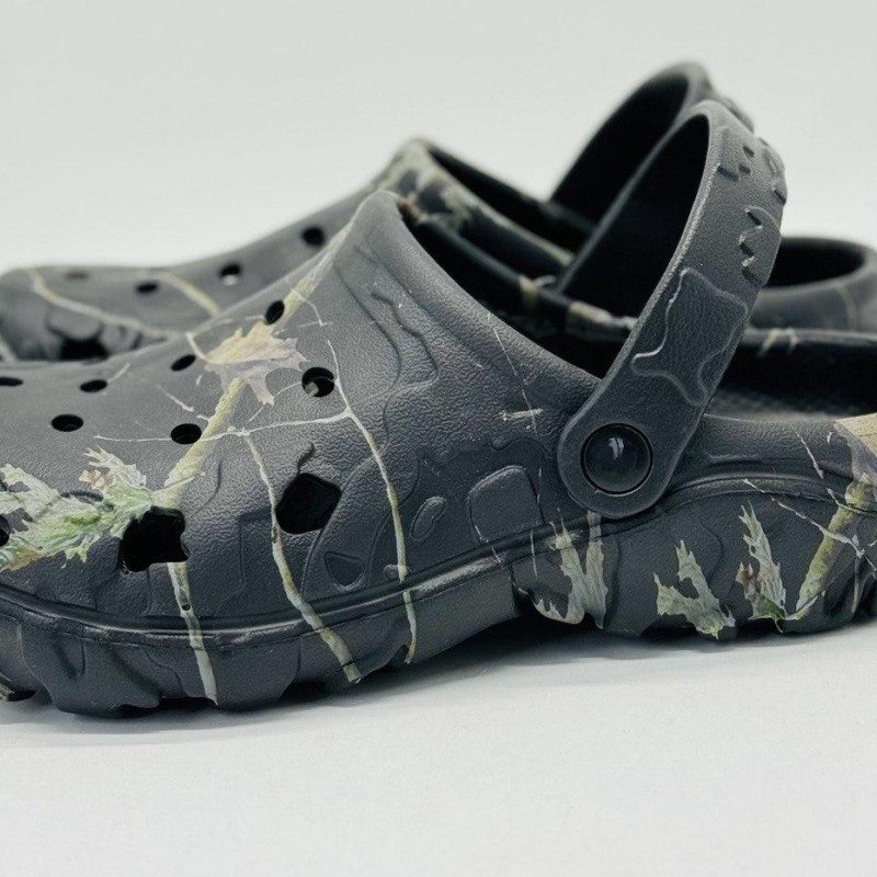 Кроксы чоловічі  колір чорний сланцы РИБАЦЮГА Q12-2  шлёпанцы мужские, крокси чоловічі traveler