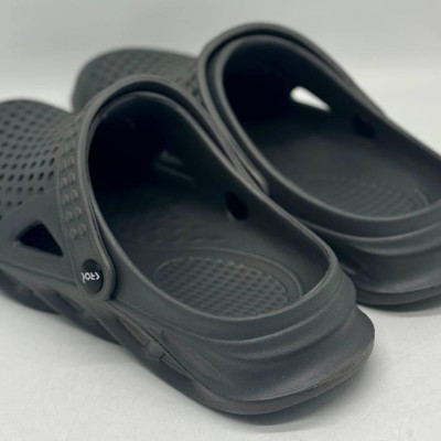 Крокси чоловічі ЄВА KROK, кроксы мужские ЄВА,  НОВИНКА 2024 колір сірий