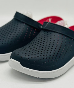 Крокси чоловічі чорні Luck line крокси чоловічі  стильні , підошва ПВХ/силікон