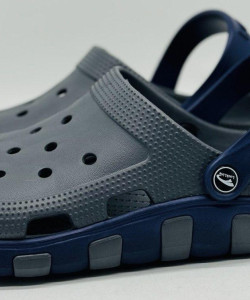 Крокси ЕВА сіро/сині Luck line мужские ЕВА , крокси сланци чоловічі 3022-502