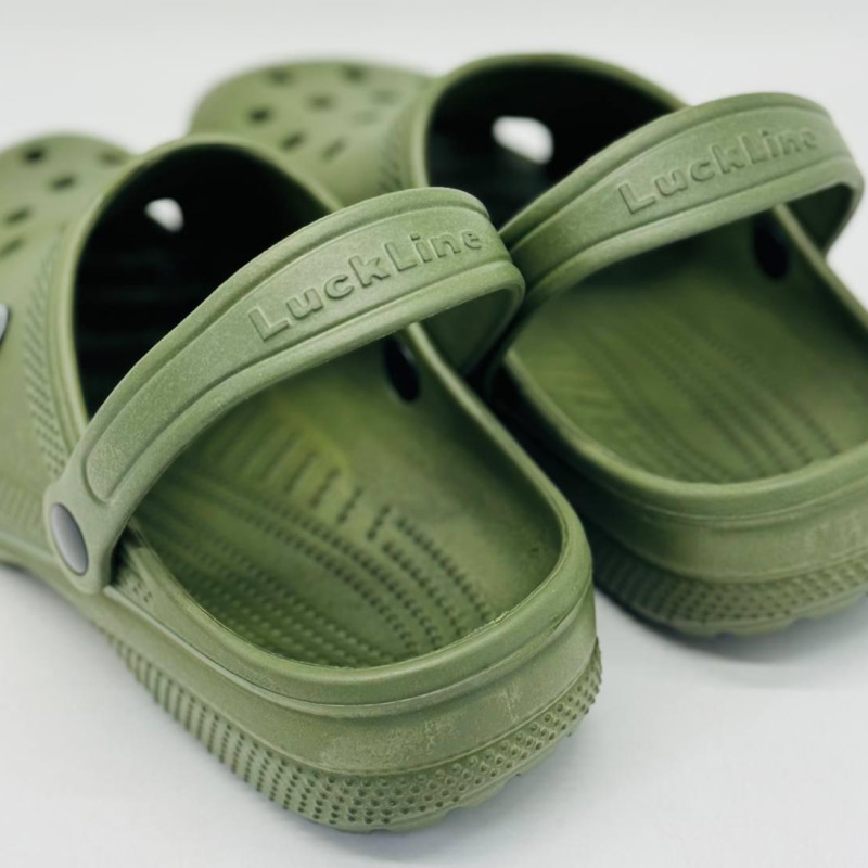 Крокси чоловічої Luckline ЄВА олива крокси чоловічі пінка, стильні крокси чоловічі Оливи (т.зелений)