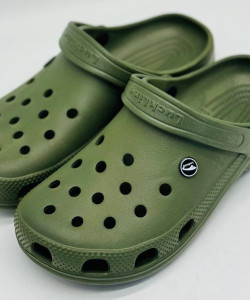 Крокси чоловічої Luckline ЄВА олива крокси чоловічі пінка, стильні крокси чоловічі Оливи (т.зелений)