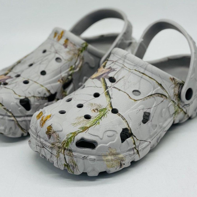 Кроксы чоловічі сірий сланцы РИБАЦЮГА Q12-3, шлёпанцы мужские, крокси чоловічі traveler