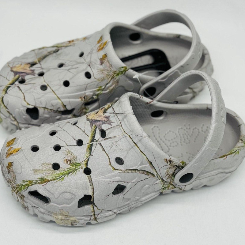 Кроксы чоловічі сірий сланцы РИБАЦЮГА Q12-3, шлёпанцы мужские, крокси чоловічі traveler