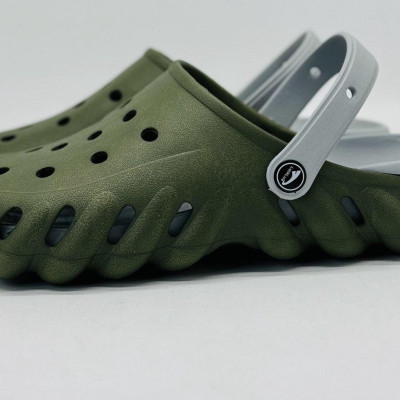 Крокси чоловічої Luckline 419 ЄВА крокси чоловічі пінка, стильні крокси чоловічі олива