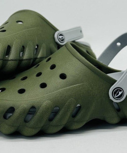 Крокси чоловічої Luckline 419 ЄВА крокси чоловічі пінка, стильні крокси чоловічі олива