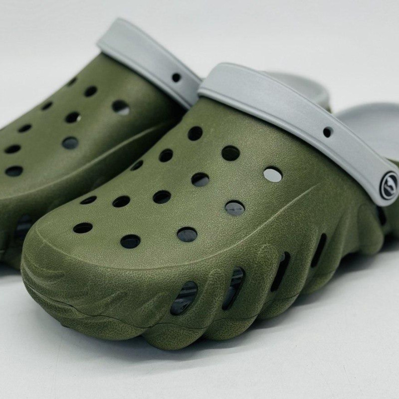 Крокси чоловічої Luckline 419 ЄВА крокси чоловічі пінка, стильні крокси чоловічі олива