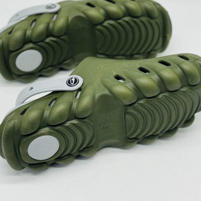 Крокси чоловічої Luckline 419 ЄВА крокси чоловічі пінка, стильні крокси чоловічі олива