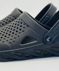 Крокси чоловічі ЄВА KROK, крокси чоловічі ЄВА, НОВИНКА 2024 колір чорний