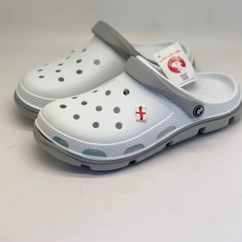 Кроксы мужские Jose Amorales, кроксы сланцы, кроксы чоловічі білі